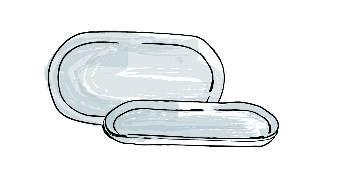 Bandeja Kreis Grande y Mediana