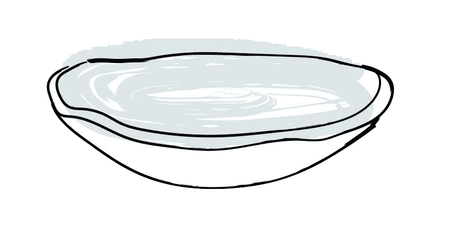 Ensaladera Individual Gota