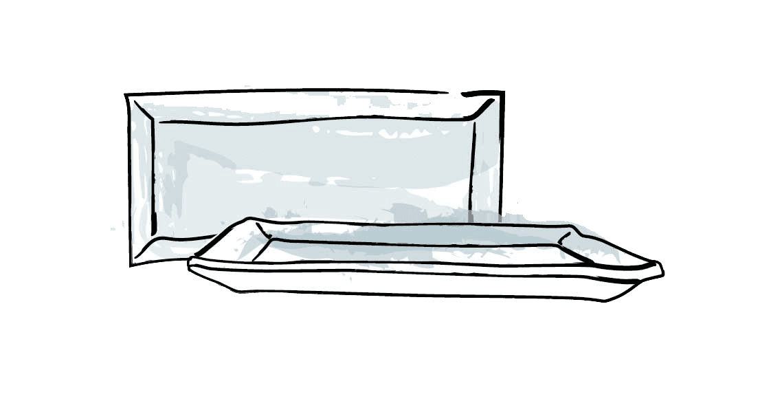 bandeja Quadrat Grande, Mediana, Chica, Mini